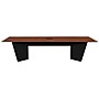 Regency Array 120"W x 48"D Conference Table with Grommet, Cherry/Black (ACT12048CHBK)~#|#~8D1E964B-66CC-4202-A507BD548831231F_sc7
