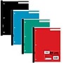 Mead Wireless Neatbook 1-Subject Notebooks, 8" x 10.5", Wide Ruled, 80 Sheets, Each (05222)~#|#~sp38165453_sc7