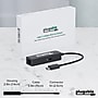 Plugable RJ45 to USB-C Ethernet Adapter, Male to Female, Black (USBC-E2500PD)~#|#~8D52CC27-9F3F-4197-B6282524D835032C_sc7