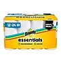 Bounty Essentials Select-A-Size Double Roll Paper Towels, 2-ply, White, 108 Sheets/Roll, 12 Rolls/Pack (11093)~#|#~8D6D5FCD-B387-44F9-9E1B79D2763B1A6D_sc7