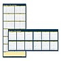 2027 House of Doolittle 60" x 26" Yearly Dry Erase Wall Calendar, Yellow/Blue (HOD3974)~#|#~8D74753E-5D4C-4565-9DDDB38B8C7CA291_sc7