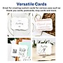 Avery Integrated Cards, 4.25" x 5.5", Matte White, 50/Pack (95277)~#|#~8D766B0D-41CA-4C7C-9B0B340E0D3332D5_sc7