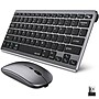 Delton N35 Portable/Travel/Small Wireless Keyboard and Mouse Combo, Silver (DKMKITMIN35-WB)~#|#~8D76CE85-DD53-43F1-BE2F7C942A556969_sc7