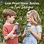 bentgo Plastic Water Bottle, 15 oz., Trucks (BGKDWB1-TKS)~#|#~8D838C41-31D3-4C3C-B001501E801DEF37_sc7