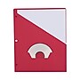 Slash-Cut Pockets for 3-Ring Binders, Disk Pocket, Red, 10/Pack (UNV61683)~#|#~8D894CDE-4627-41EE-9D82CF9D7275919C_sc7