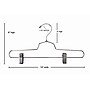 Nahanco 14" Pant Hanger, 100/Pack (SLD-PANT)~#|#~8D94AC16-C0A6-47C9-B12AEA465F5CB135_sc7