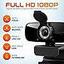 Delton 90X/C24 Wireless Noise Cancelling Bluetooth Earpiece and 1080p Webcam Bundle, Black (DBTHEAD90XBNDL)~#|#~8DAF0B19-B832-4E80-91A600A79E0F1956_sc7