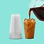 Perk Plastic Cold Cups, 12 Oz, 50 Count Disposable Cups for Cold Beverages, Clear~#|#~8DAF46FB-29D3-46EA-81584F9FB6D107B4_sc7
