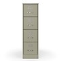 Staples Commercial 4-Drawer Vertical File Cabinet, Letter Size, Lockable, 51.97"H x 15"W x 22"D, Putty (22336D)~#|#~8DC0769F-7A6F-42DE-AE6B7517B5827165_sc7