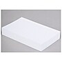 Universal Index Cards, Ruled, White, 3"H x 5"W, 100/Pk (47210)~#|#~56890C17-7F01-4540-844044B705C74DAF_sc7