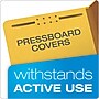 Pendaflex Pressboard Classification Folder, 1-Dividers, 1 3/4" Expansion, Letter Size, Yellow, 10/Box (23734)~#|#~8E11347F-64B8-4858-97DED5FC64069B6A_sc7