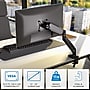 Mount-It! Adjustable Single Monitor Desk Mount with Gas Spring Arm, Up to 32" Monitor, Black (MI-1881BLK)~#|#~8E1C85BF-C7E7-47D0-97F52106AECF4344_sc7