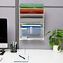 Mind Reader 5-Pocket Metal Mesh Mountable Wall File, Letter Size, White (MAGSTACK-WHT)~#|#~8E1ED3D7-0535-451C-A1E8725E460CDD5E_sc7