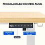 FlexiSpot E2 48''W Electric Rectangular Adjustable Standing Desk, Maple/White (E2W4824M)~#|#~8E2854EB-41F9-47B5-90DC595BB16D1145_sc7