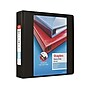 Staples Heavy Duty 2" 3-Ring View Binders, D-Ring, Black, 6/Pack (56233CT/24684CT)~#|#~8E315BB7-7852-4CC3-92A476563A49A714_sc7