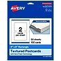 Avery Rectangle Matte Blank Card, White, 100/Box (19479399729)~#|#~8E5A7FFB-05F9-439F-B142F9D57D09EC9C_sc7