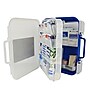 First Aid Only ReadyCare Plastic First Aid Kit with Medication, ANSI 2021 Class A, 50 People, 238 Pieces, Clear/Blue (90698)~#|#~8E6112CD-7559-47DC-A84A515E4149BC16_sc7
