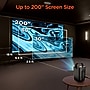 HyperGear CineMini 720p HD Portable Mini Projector, Black (16072)~#|#~8E810B5D-D74B-4C1B-B2B0FEFD6EDA6716_sc7