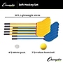 Champion Sports Soft Hockey Set, Blue/Yellow, 12/Set (CHSHS10SET)~#|#~8E8ED734-F2EA-4424-9B3658FF9F168EB0_sc7