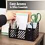 Mind Reader 5-Compartment Metal Desk Organizer, Black (MOSORG-BLK)~#|#~8EA8082A-F116-4D75-82C9D8332BFE6B7F_sc7