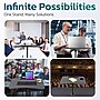 Purely S90 Portable Laptop/Projector Floor Stand Standing Desk Tripod, Black (PTS90)~#|#~8EAB7D6D-4224-494E-8FF4AB97BC964B33_sc7