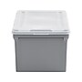 Iris Plastic File Box with Split Lid, Letter Size, Gray/Translucent White (500228)~#|#~8EADCF38-74FA-4957-808636B8ABFD922D_sc7