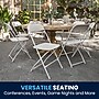 Flash Furniture HERCULES Plastic Folding Chair, Premium White, 24/Pack (24LEL3WHITE)~#|#~8EB731AD-8095-4E58-A64BCCA52E20FBC4_sc7