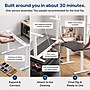 Uncaged Ergonomics Rise Up 3-stage Dual Motor Electric Standing Desk Frame, White, Desktop Not Included (RUW)~#|#~8EBBA1F8-6C44-4D98-BBCF8F7EBE004D39_sc7