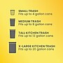 Glad ForceFlex Tall Kitchen Drawstring Trash Bags, 13 Gallon, Gain Lavender with Febreze Freshness, 110 Count (79157)~#|#~8ED575F9-1AC7-4BC9-8D085D22D1583A96_sc7