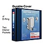 Staples Heavy Duty 4" 3-Ring Better Binder, D-Ring, Blue (ST55816-CC)~#|#~8F08E0FE-E147-4FED-9E122272F265B027_sc7