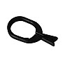 Nahanco 2" Ring Clip, Black, 500/Carton (RCB)~#|#~8F0C683C-18D5-4F17-B71A27D4D41F4D82_sc7