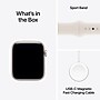 Apple Watch SE 3 GPS 44mm, Starlight Aluminum Case with Starlight Sport Band, Small/Medium (MEHG4LW/A)~#|#~8F0F5BB3-8349-4F9C-A9D3DC1BE96C24A5_sc7