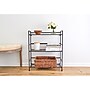 Advantus FlipShelf 3-Shelf Steel Rack, 30.5" x 26.75" x 12", Black (38703)~#|#~8F245839-6E49-4424-86F071259168FFE6_sc7