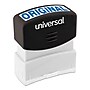 Universal Pre-Inked "ORIGINAL" Message Stamp, 9/16 x 1 11/16, Blue~#|#~8F417E25-0699-4158-B497FEF136B9D716_sc7