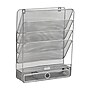 Mind Reader 7-Compartment Metal Desk Shelf, Silver (MAGROUND-SIL)~#|#~8F484ABD-4D79-4E5F-80340B2478298993_sc7