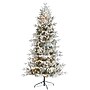 Nearly Natural 7.5' Flocked Manchester Spruce Artificial Christmas Tree with 450 Lights and 949 Bendable Branches (T1855)~#|#~8F4B6A43-74A0-4AA5-93EAE80DF4FF8F38_sc7