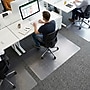 Floortex Cleartex TrYlok Carpet Chair Mat, 29" x 47", Designed for Low Pile Carpet, Clear (NRCMFLVT0001)~#|#~8F4BC615-D141-4FA8-B64BA608C1385C14_sc7