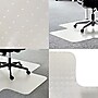 Floortex Computex Advantagemat Carpet Chair Mat with Lip, 36" x 48", Designed for Medium-Pile Carpet, Clear PVC (319226LV)~#|#~8F4C06DC-EBD2-4794-9AA7C3D1EEE149DD_sc7