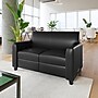 Flash Furniture Agent 52.5"W LeatherSoft Loveseat, Black (BT827U2BK)~#|#~8F64FA20-5DDB-405A-A278D9A92A3045AF_sc7