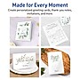 Avery Half-Fold Greeting Cards with Envelopes, 5.5" x 8.5", Matte White, Inkjet, 20/Pack (03265)~#|#~8F6979EB-95DD-4AAD-8890D019334559D9_sc7