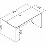 Bush Business Furniture Studio C 60"W Credenza Desk, Storm Gray (SCD360SG)~#|#~8F803FA5-4E59-4C90-A0BEAF066F45EC25_sc7
