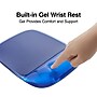 Staples TECH Gel Non-Skid Mouse Pad/Wrist Rest Combo, Blue Crystal (18259)~#|#~8F855B0F-57FC-49EA-AF65D0E89ABBF134_sc7