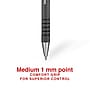 Staples Postscript Retractable Ballpoint Pens, Medium Point, Black Ink, Dozen (18262)~#|#~8FD5AD6D-BE06-4220-A6F9D3F8F6B9773C_sc7