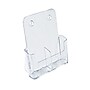 Azar Brochure Holder, 9.1875" x 10.75", Vertical, Table Top, Clear, Acrylic, 2/Pack (252386)~#|#~8FD8A595-FF82-4C52-B3BCA6BEC30DFD96_sc7