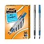 BIC Round Stic Grip Xtra-Comfort Pens Pen, Medium Point, 1.2mm, Assorted Ink, 36/Pack (GSMG361-AST)~#|#~8FEB72D6-A2D0-425C-9E28B598200A0BB8_sc7