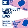 Perk™ 33 Gallon Trash Bag, Low Density, 1.1 mil, Black, 30 Bags/Box (PK56747)~#|#~8FF260D7-417B-4507-8CE033AF57FE64F4_sc7