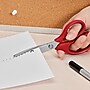 Staples Student 7" Stainless Steel Scissors, Pointed Tip, Red (TR55049)~#|#~900C484A-69F8-4017-A596F80551064B7F_sc7