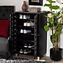Baxton Studio Ernest Shoe Cabinet, Dark Brown and Grey (178-11027-HiT)~#|#~902976F5-2796-4B94-9B11E3B96DBE6EB9_sc7