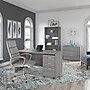 Bush Business Furniture Studio C 60"W Office Desk with Mobile File Cabinet, Platinum Gray (STC014PGSU)~#|#~904BB87E-AA9F-4784-9D7EFC2ACD179738_sc7