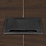 Regency Array 192"W x 48"D Conference Table with Grommet, Neo Walnut/Black (ACT19248NWBK)~#|#~906D4176-5E45-4D6E-839144BC32C66D7E_sc7